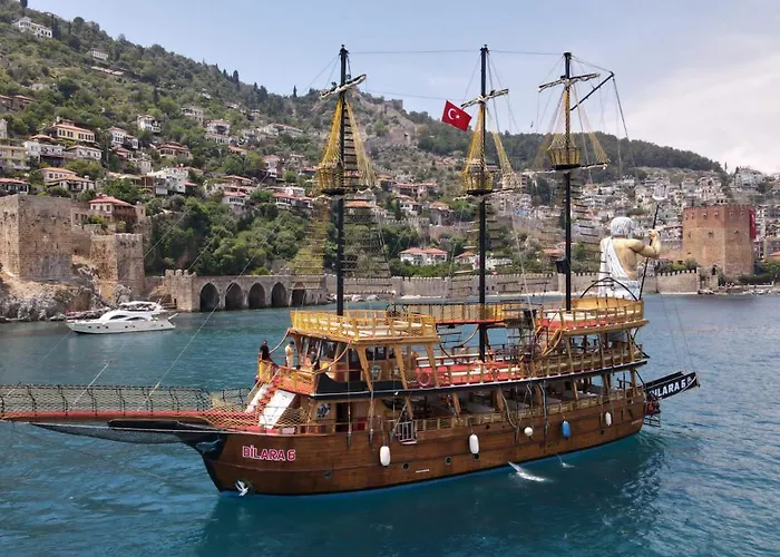 Boat Tour With Lunch In 4 Trip * Alanya